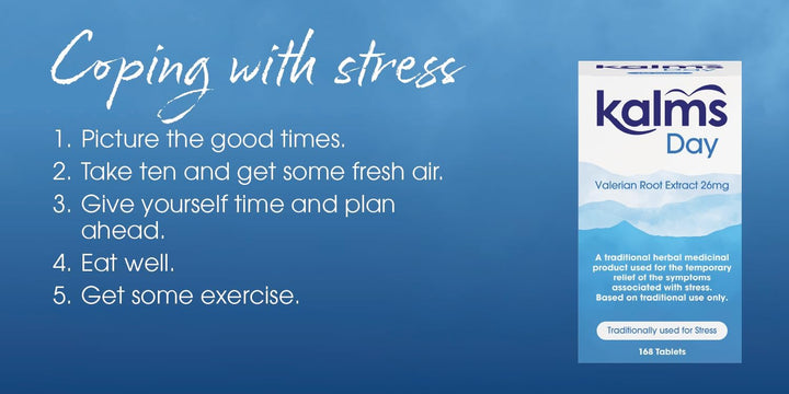 Day 168 Tablets - Traditional Herbal Medicinal Product Used for the Temporary Relief of Symptoms Associated with Stress.