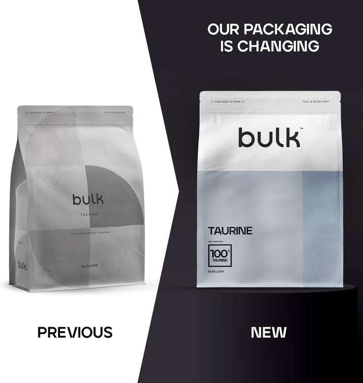 Pure Taurine Powder, 500 G, Packaging May Vary