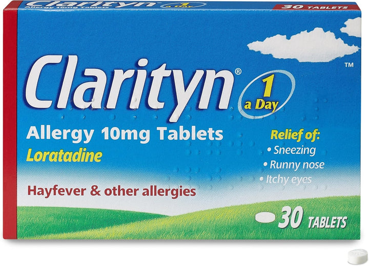 Allergy Relief Tablet | Hayfever Relief Tablet | Loratadine | Antihistamine | All Day Maximum Strength Symptom Relief with One Tablet per Day | 30 Count (Pack of 1)