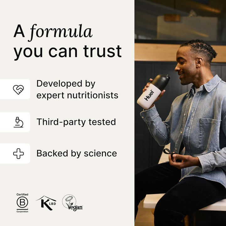 Complete Protein Powder, 26 Servings, Vanilla Flavour, 20G of Plant-Based Vegan Protein Powder per Serving, Ready Meals, Gluten-Free, No Soy, Naturally Flavoured Meal Replacement