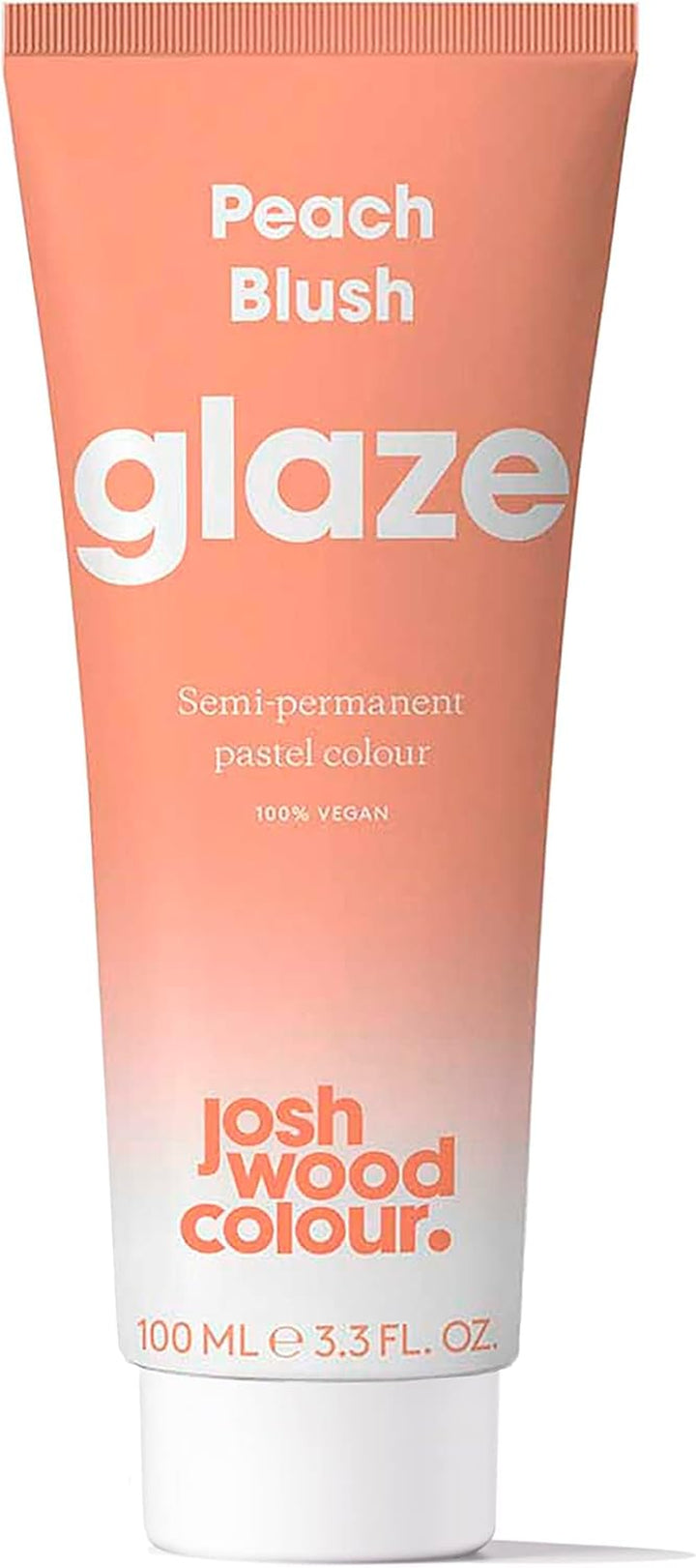 Glaze (Peach Blush) - Semi-Permanent Hair Mask - Ammonia-Free - Conditions and Nourishes - Lasts up to 3-5 Washes - for Blonde Hair - 100% Vegan - Cream (100Ml)