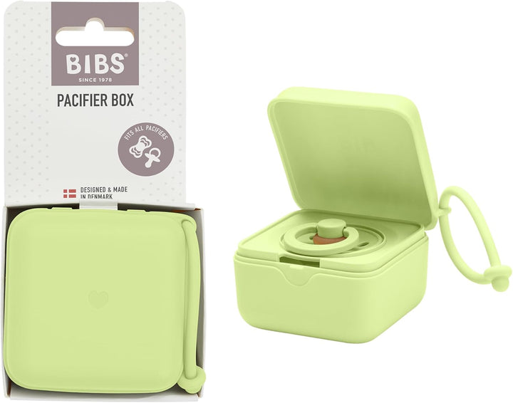 Liberty Pacifier Case with Strap, for Storing and Transporting Soothers, Can Hold up to Three Dummies, 100% BPA Free Food-Grade Material