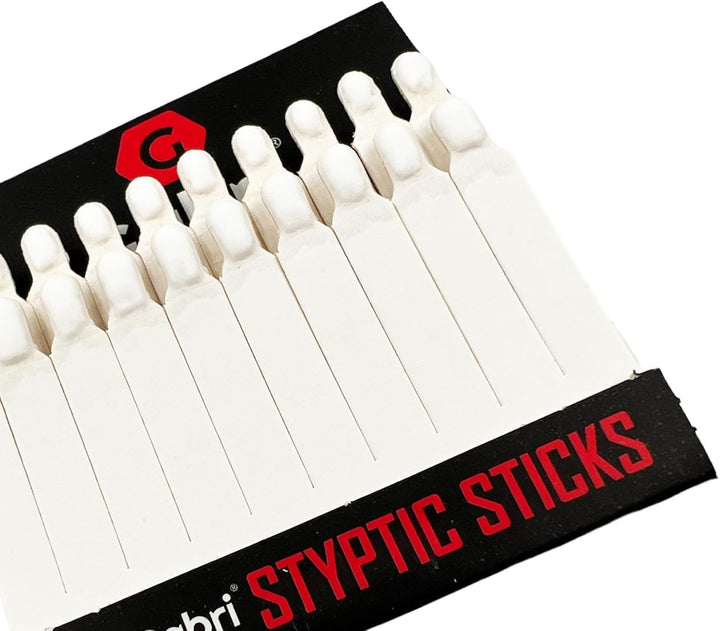 Styptic Pencil Sticks 20Pcs for Aftershaving, Alum Stone Matches, Traditional Sticks, Ideal for Salons, Barbers, Hairdressers and Personal Use