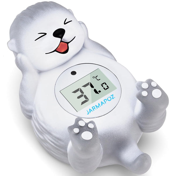 Baby Bath Thermometer, Newborn Bath and Room Temperature Thermometer Safety Floating Toy, Bathtub Thermometer for Infant