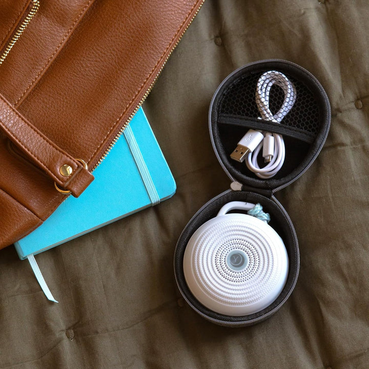 Travel Case for Rohm and Hushh Portable White Noise Machines,Heather Grey