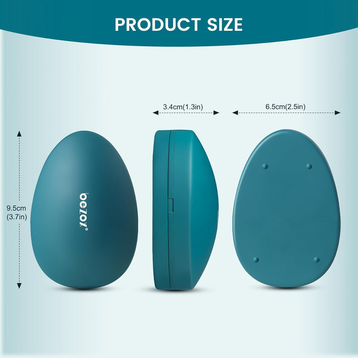 Nano Glass Hair Remover with Upgraded Grinding Surface -Achieving Painless Hair Removal, Crystal Hair Eraser for Portability, Reusable Easy to Use Silky Smooth Crystal Hair Removal Device