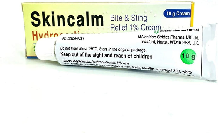 5 X  10G Bite and Sting Relief 1% Cream