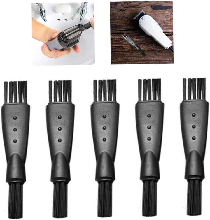 Electric Shaver Cleaning Brush Double Sided Razor Brush Beard Trimmer 5PCS.