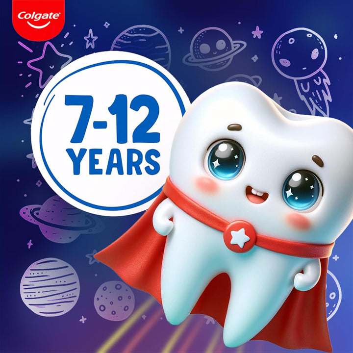 Total Toothpaste for Kids 7-12 Years - 4 Pack 50Ml Tubes - Whole Mouth Protection - Mild Mint Flavour - Fluoride Toothpaste