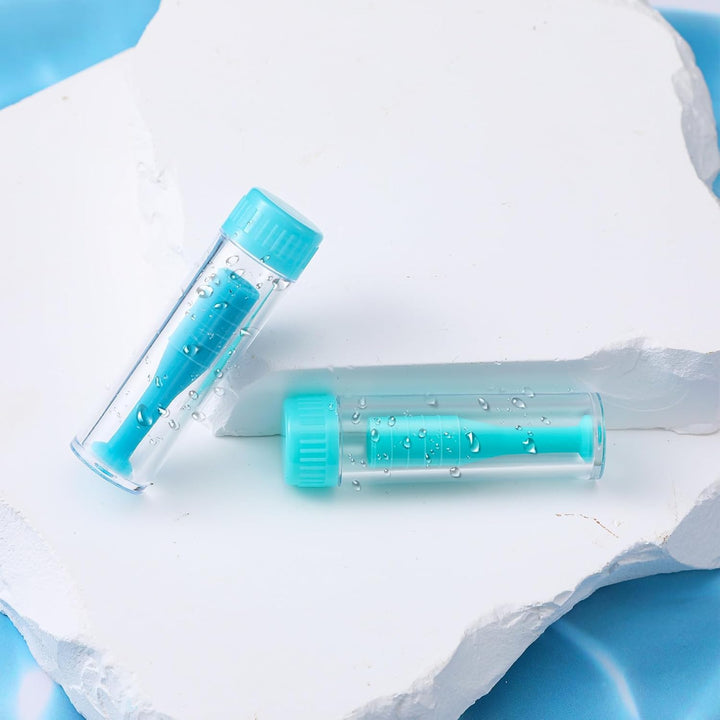 6Pcs Contact Lens Remover,Soft Contact Lens Applicator,Silicone Contacts Lenses Suction Holder for Rgp and Scleral Lenses, Hygienic Suction Holder, Easy Grip, Lightweight, for Travel Outdoor