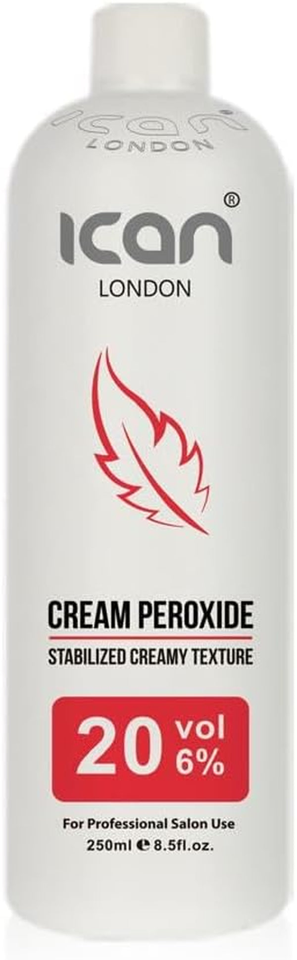 ICAN PROFESSIONAL CREAM PEROXIDE 20 VOL 6% 8.5Oz (250Ml)