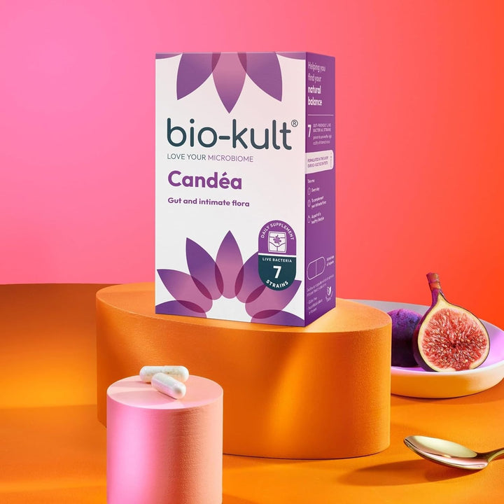 Bio-Kult Candéa Advanced Live Bacterial Formulation for Intimate Flora with Garlic and Grapefruit Extract - 60 Capsules