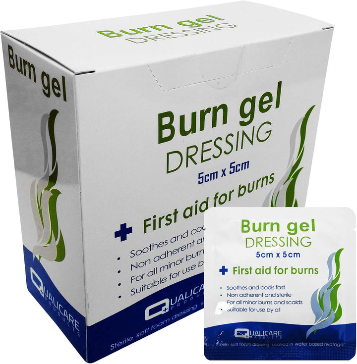 Medium Size 10Cm X 10Cm Non Adherent Burns Scalds Dressings 5 Pack
