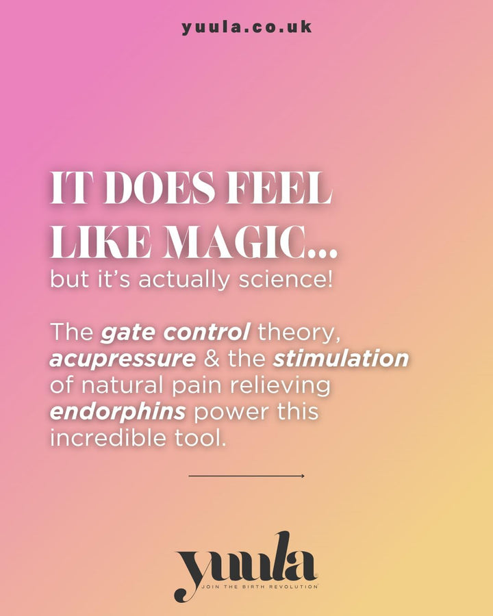 The Aura Orbs by  | Better than a Birth Comb | Labour Balls | Pain Relief | Acupressure | Massage Tool | Made by a Midwife