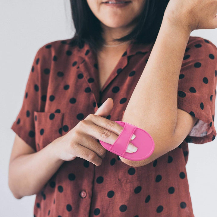 Exfoliating Hair Removal Buffer Pads X20 - Large Pads - Smooth Skin on Legs, Arms & Body - Unwanted Hair Depilation Replacement Pack