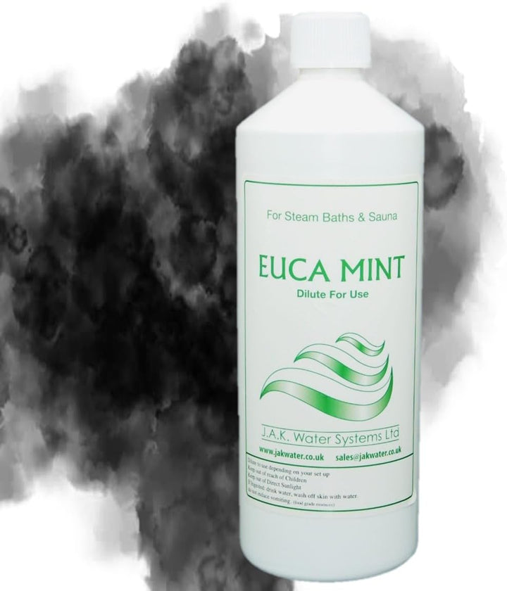 Spa Fragrance, Sauna and Steam Room Milk, Essential Oils, 3 X 1 Litre Multipack (Lemongrass, Eucamint, Sandalwood)