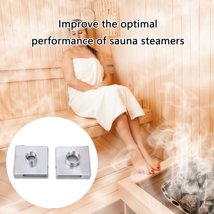 Square Stainless Steels Female Thread Outlet Universals Generator Replacement Nozzle for Room