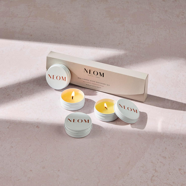 - Mini Candle Scent Discovery Set | X4 20G Mini Candles | 100% Natural Fragrance
