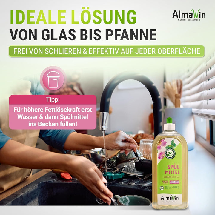 Dishwasher Detergent Wild Rose Balm 1 Litre