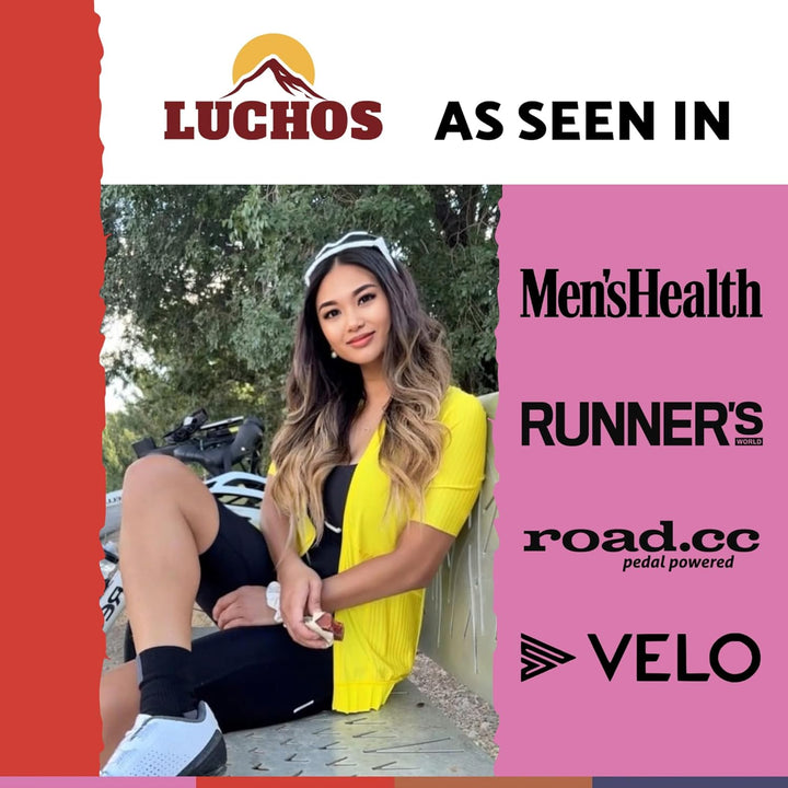 LUCHOS Energy Blocks - Guava & Raspberry, 10 X 400 G | Colombian On-The-Go Sports Nutrition for Running, Cycling & Hiking | a Natural Alternative to Bars & Gels | Vegan, Gluten Free & Easy to Digest