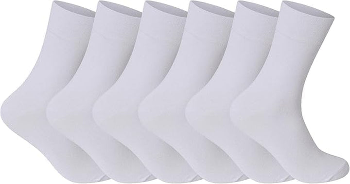 Diabetic Sock for Woman- Non Elastic Wide Honey Comb Top Soft Cuff Ankle Wide Grip Odema Friendly Non Binding Circulatory for Swollen Feet Legs Size 4-7