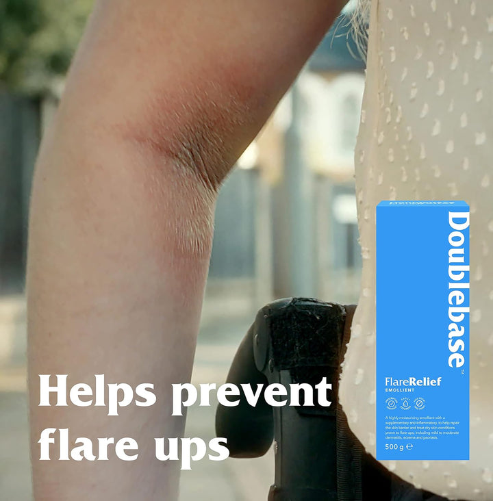 Flare Relief Emollient for the Treatment and Relief of Dry Skin Conditions Such as Eczema and Psoriasis and Dermatitis, 500G Pump Pack