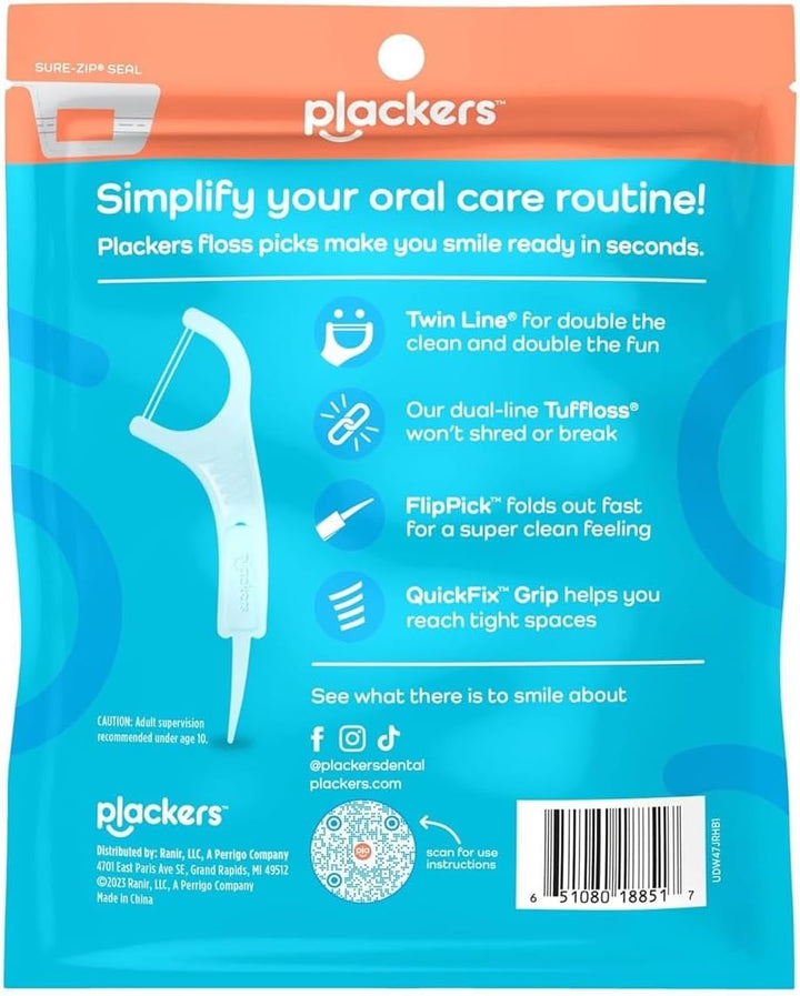 , Twin-Line, Dental Flossers, Value Size, Cool Mint, 1 X 150 Count