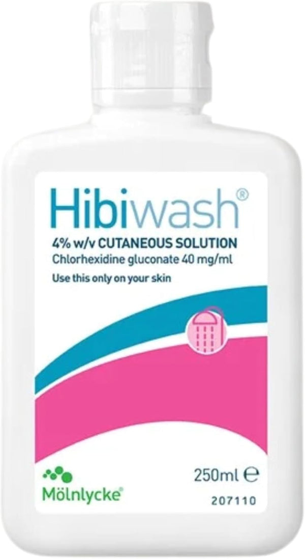 Hibiwash Full Body Antimicrobial Wash for Pre-And-Post Operative Care, 250Ml