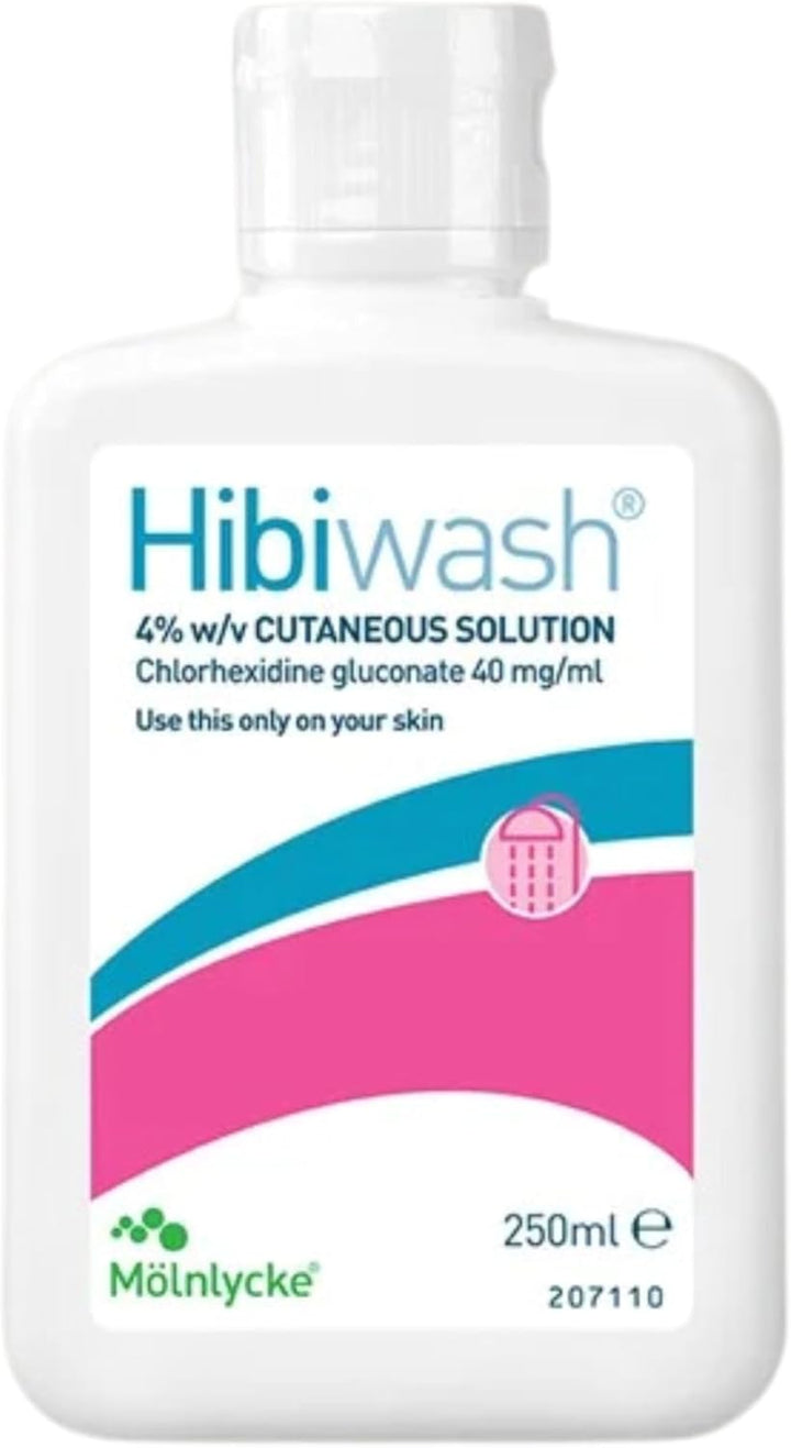 Hibiwash Full Body Antimicrobial Wash for Pre-And-Post Operative Care, 250Ml