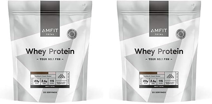 Amazon Brand:  Whey Protein Powder, Vanilla, 33 Servings (Pack of 1)