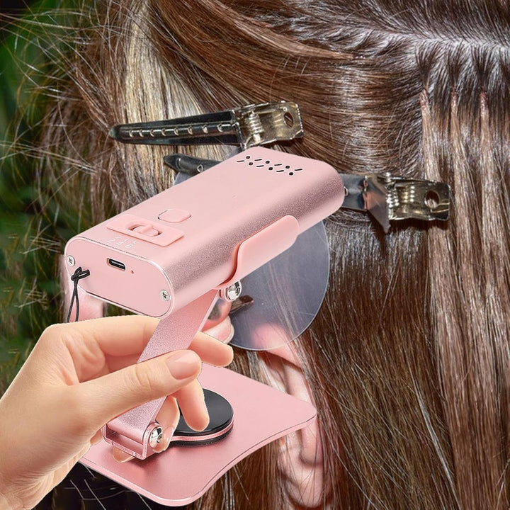 Portable LED Hair Extension Lamp, Ideal for Hair Extensions, Lightweight Design, Aluminum Alloy Material (Style 2 (105X52Cm / 41.3X20.5In))