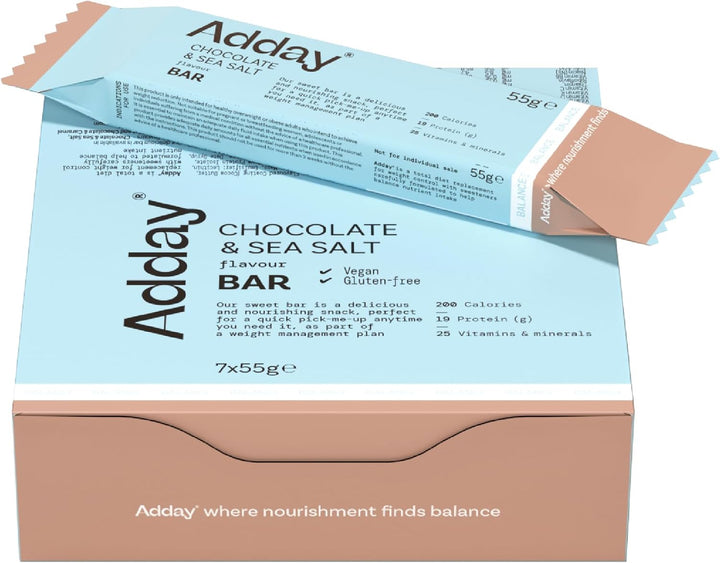 - Low Calorie, High Protein Total Diet Meal Replacement Bar - Chocolate and Caramel - Gluten Free, Vegan Friendly and Halal - 100% Nutritionally Complete with Fibre, Vitamin D, Iron and More