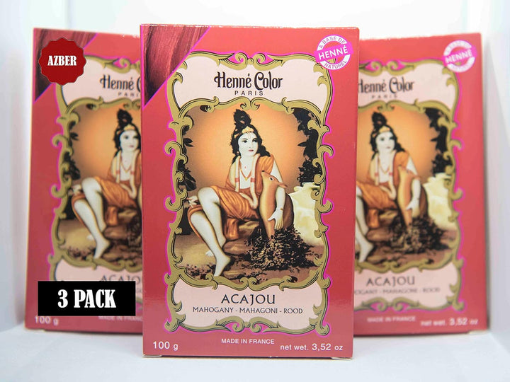 Henna Powder 100G (Pack of 3) (Auburn)