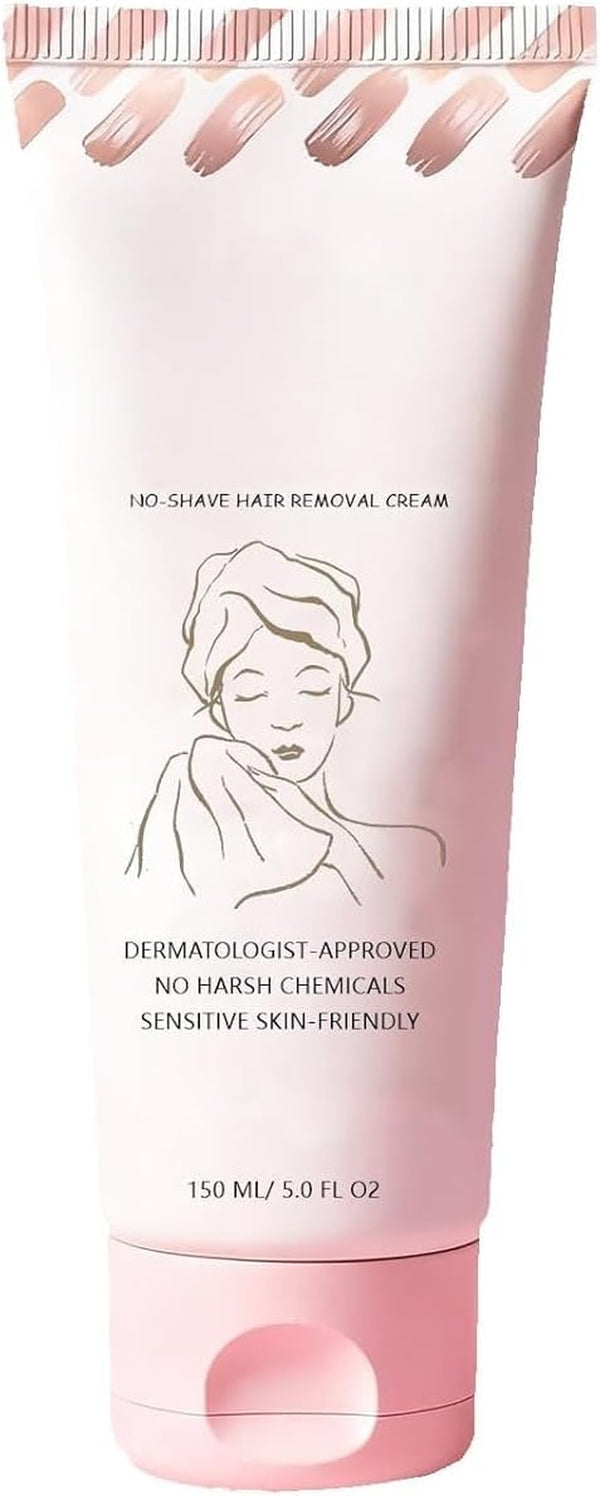 No Shave Hair Removal Cream, Suitable for Sensitive Skin, Fast and Gentle, Moisturizes and Nurtures Skin, Leaving It Soft and Protected after Hair Removal,1Pcs