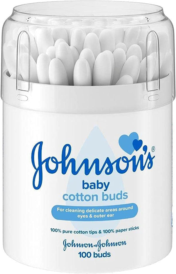 Johnson and Johnson Baby Cotton Buds 0.053 G (Pack of 100)
