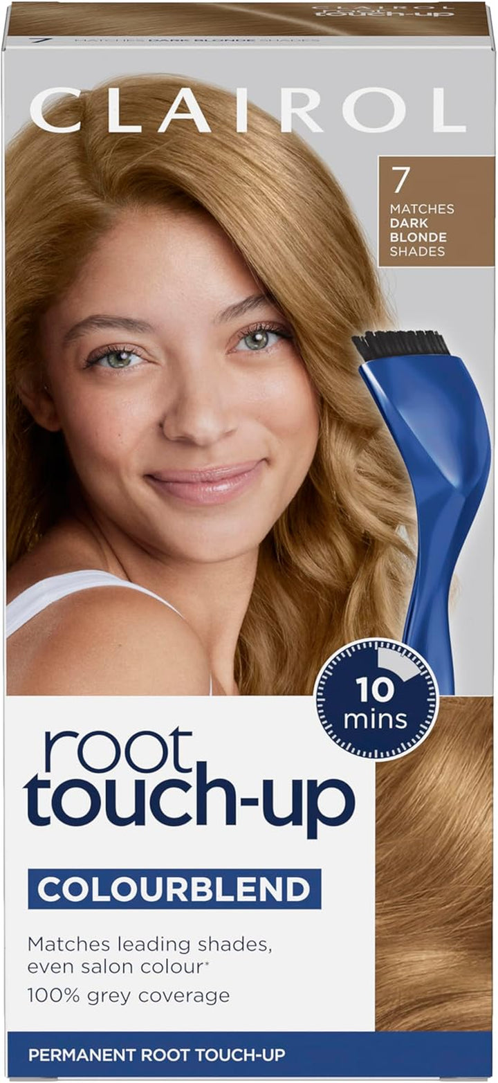 Root Touch-Up Permanent Hair Dye, 4 Dark Brown (Packing May Vary)