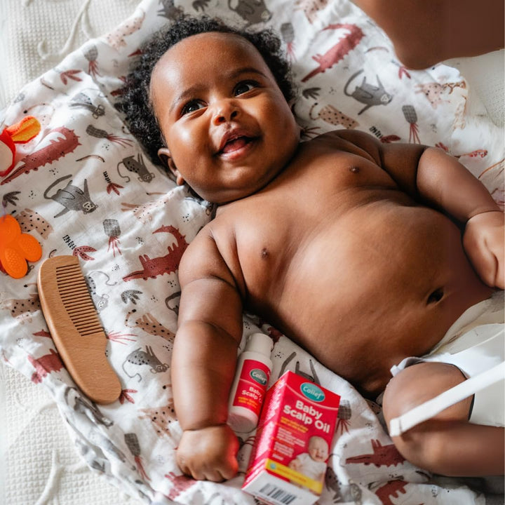 - Baby Scalp Oil - 30Ml - Soothing Moisturising Oil for Baby Scalp and Skin - Preventative of Itchy, Flaky, Dry, Damaged Skin and Cradle Cap.