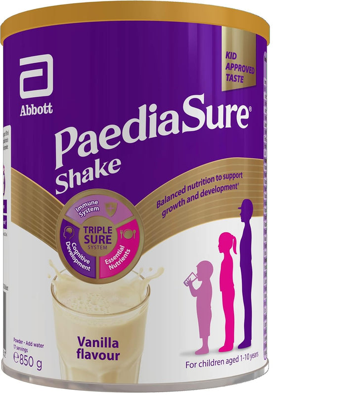 Paediasure Shake – Chocolate Flavour – 850G – Balanced Nutritional Supplement Drink – Multivitamin for Kids – with Protein, Carbohydrates & Minerals – Supports Growth & Development – Vegetarian
