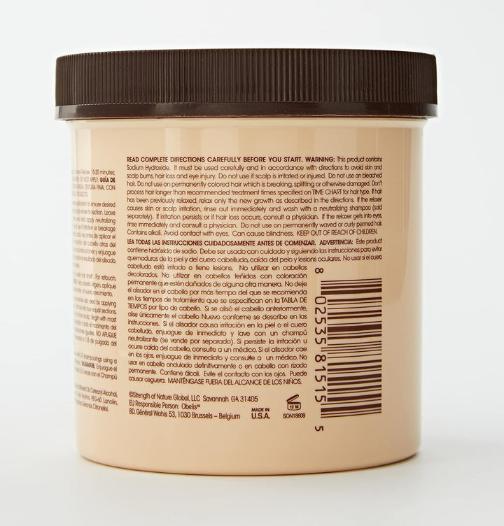 No Base Creme Hair Relaxer with Protein and DNA Super 15.Oz