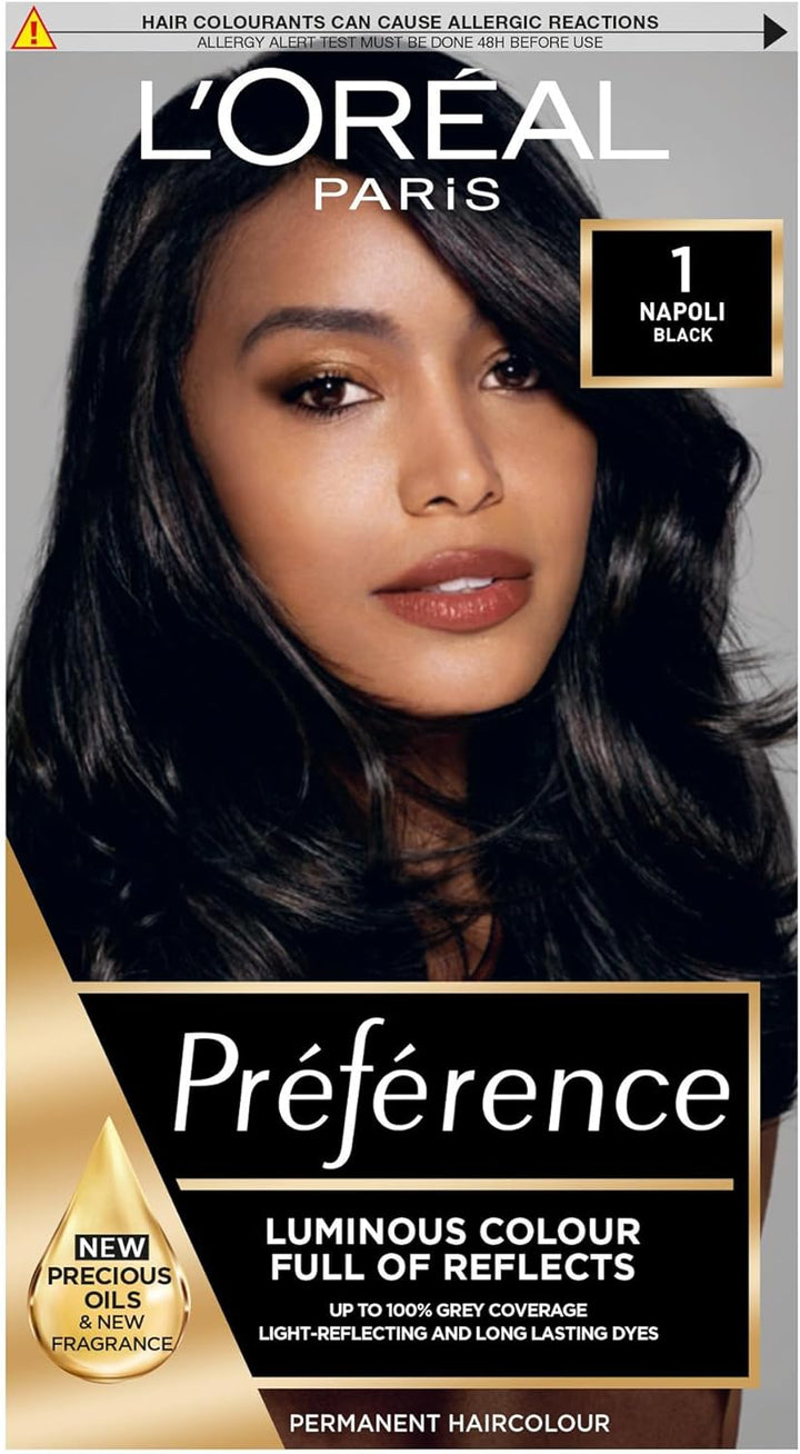 Paris Permanent Hair Colour, Long-Lasting Shine and Intense Colour, for up to 8 Weeks, Preference Vivids (Colorista), Bright Red 8.624, X1 Pack