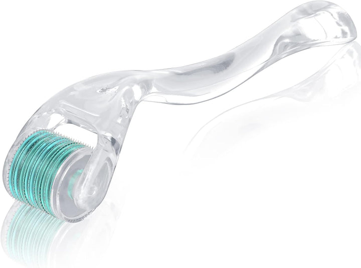 Derma Roller, 1Mm Microneedle Derma Roller for Men and Women, Professional Microneedling Derma Needling, Micro Needle Roller Facial Wrinkles Hair Loss Stretch Marks Hair Regrowth