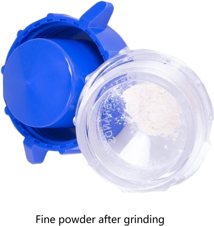 1 Pack Mini Pill Crusher Portable,Compact Size Medication Crusher,Pill Pulverizer Professional and Domestic Pill Crusher for Elderly Children Pets (1)