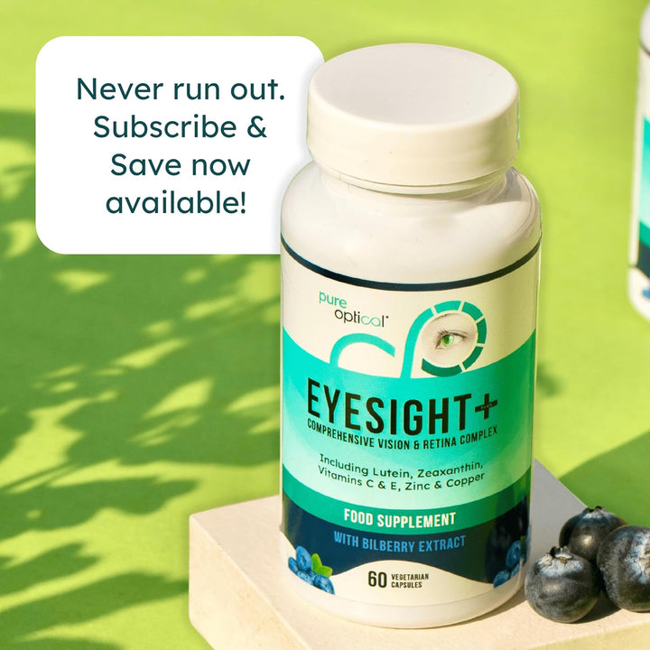 Eyesight plus AREDS2 Eye Supplement - Eye Health Capsules with Lutein, Zeaxanthin & Bilberry (60-Day Supply)