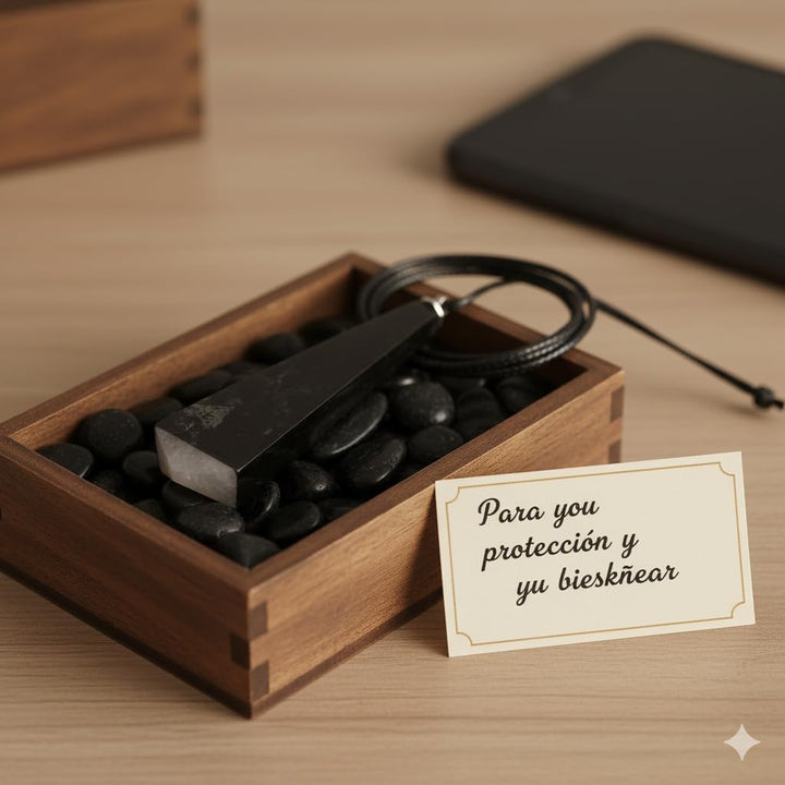 Shungit Pendulum Pendant, Shungita, Authentic, Minerals and Crystals for Healing, Energy Beauty, Meditation, Alternative Medicine, Spiritual Amulets