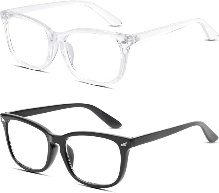 Blue Light Blocking Glasses, Gaming Computer Glasses anti Glare Headache Eyes Strain Glasses with Blue Light Filter, Super Light Weight Fashion