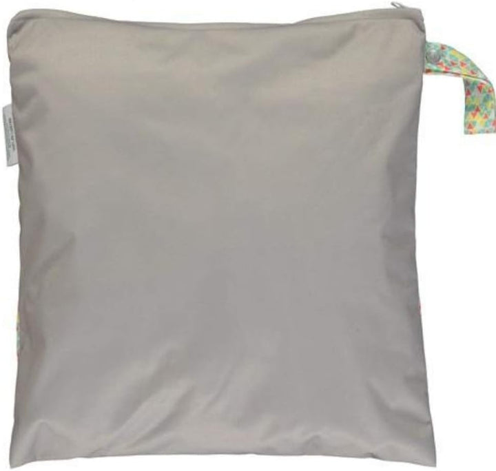 Pop-In Reusable Bamboo Wipes - 10 X Washable Baby Wipes 20X15Cm Pastel Colours Extra Soft & Reusable for Baby'S Hands & Face