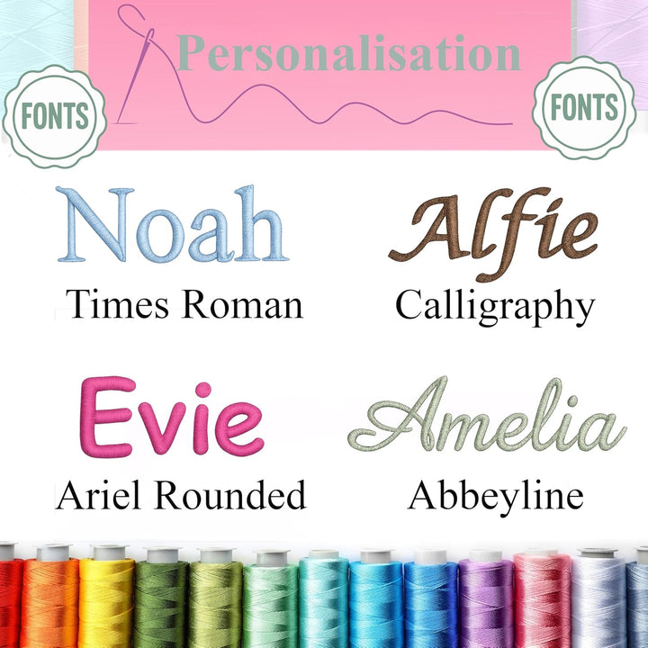 Personalised Baby Dressing Gown Baby Dressing Gown Robe with Teddy Ears Bath Robe Towel Personalised Gifts Girl Boy Clothing