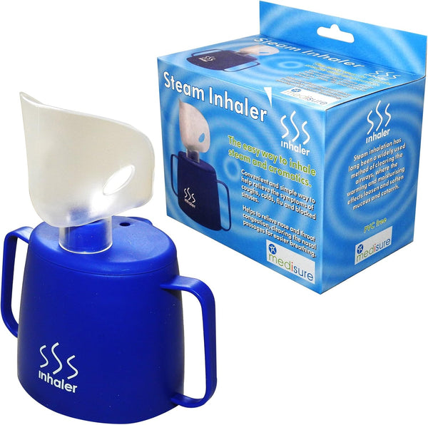 Healthcare Steam Inhaler Inhalation Cold Cough Flu Blocked Airways Cup X 1