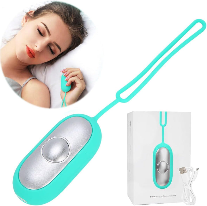 Sleep Aid Holding Sleep Helper,Portable Calm Palm Sleep Aid,Calm Palm Device Insomnia Sleeping Aids for Adults,Usb Charging Microcurrent Sleep Helper Tool for Patients/Anxiety for Fast and Deep Sleep