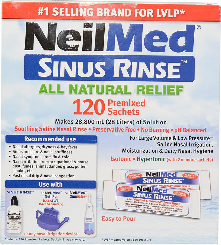 Sinus Rinse - 120 Sachets